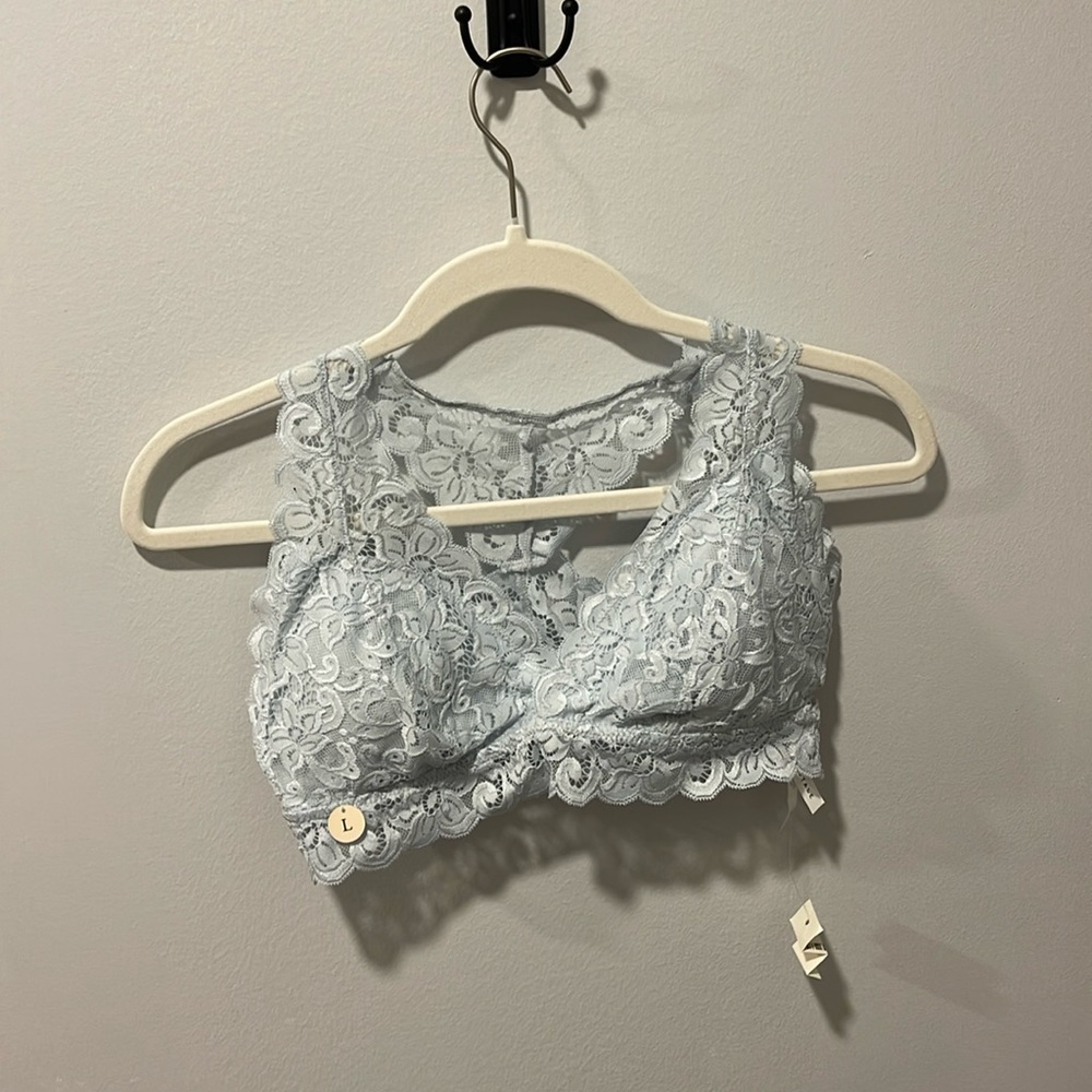 Aeropostale baby blue bralette. Brand new with tags. Size large.